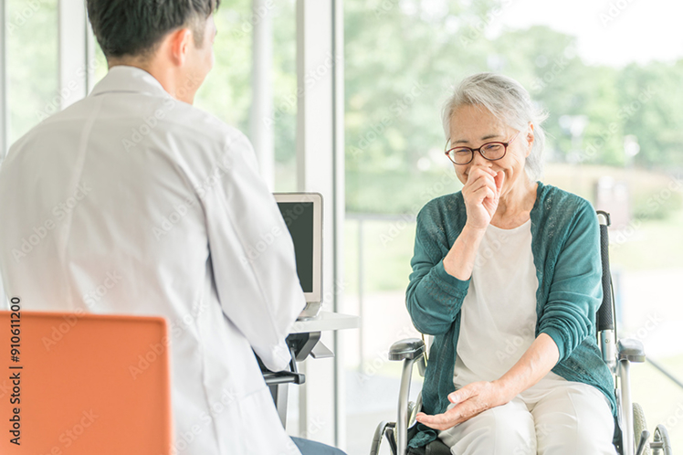 健診センター受付・待合室